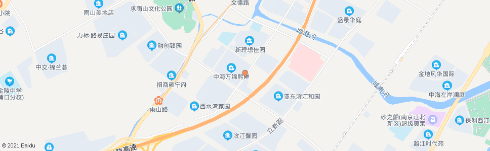 南京珍珠西路西水湾_公交站地图_南京公交_妙搜公交查询2025