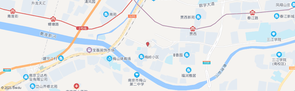 南京西善桥社区医院_公交站地图_南京公交_妙搜公交查询2025