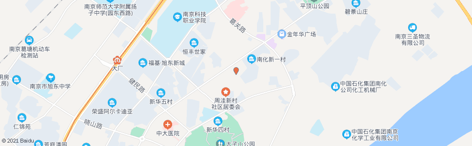 南京新华二村_公交站地图_南京公交_妙搜公交查询2025