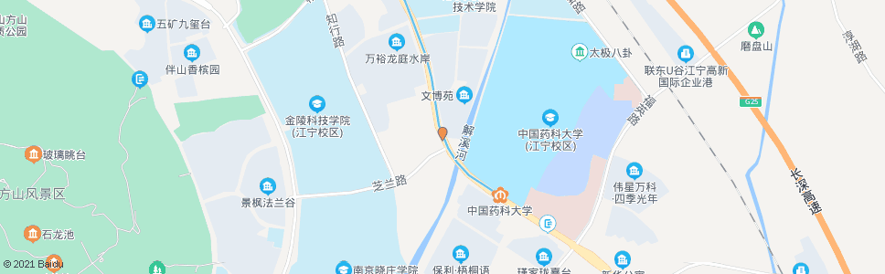 南京芝兰路_公交站地图_南京公交_妙搜公交查询2025