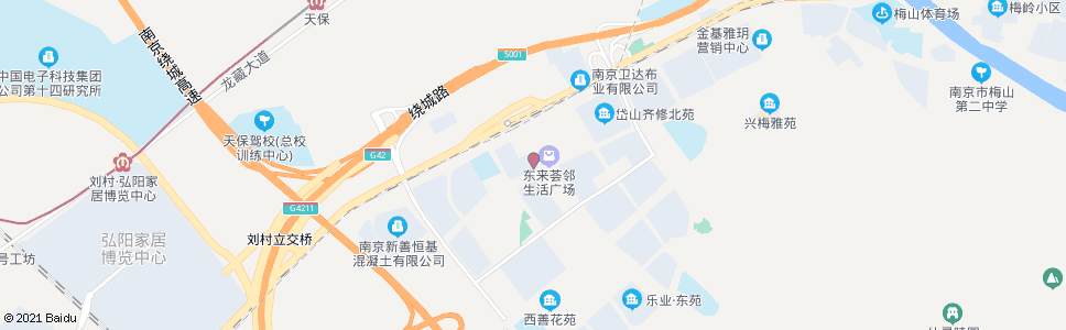 南京岱山中路社区中心_公交站地图_南京公交_妙搜公交查询2025