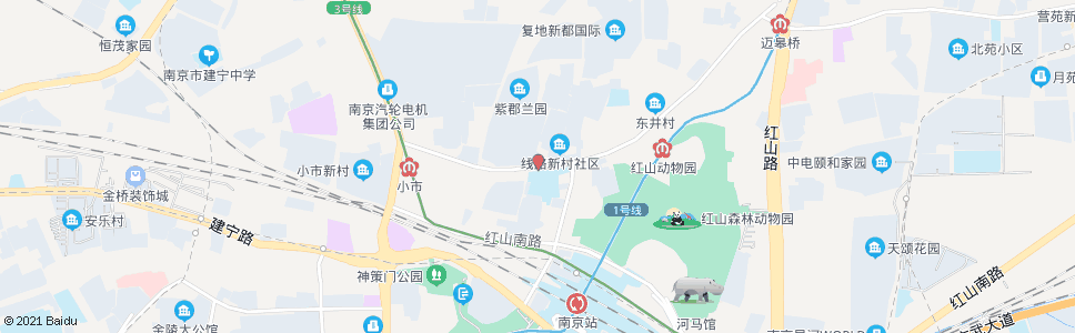 南京安怀村东站_公交站地图_南京公交_妙搜公交查询2025