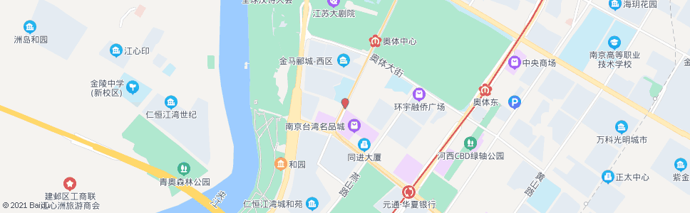 南京乐山路楠溪江西街_公交站地图_南京公交_妙搜公交查询2025