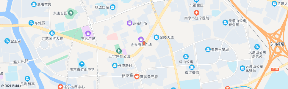 南京金宝市场_公交站地图_南京公交_妙搜公交查询2025