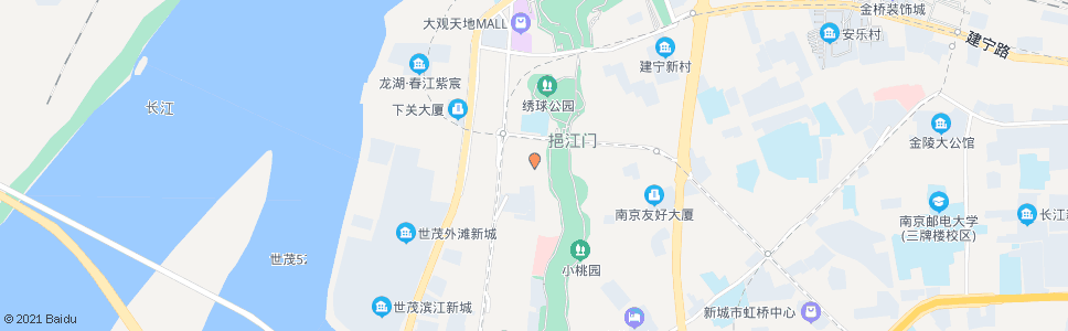 南京姜家园_公交站地图_南京公交_妙搜公交查询2025