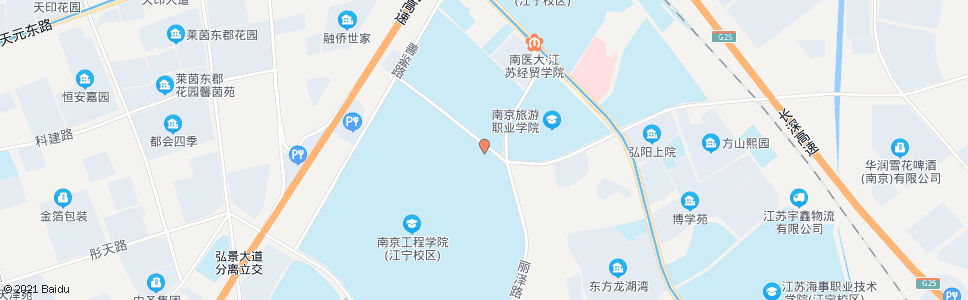 南京工程学院江宁校区4号门_公交站地图_南京公交_妙搜公交查询2025