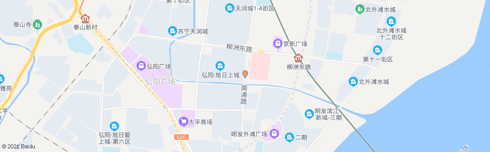 南京老浦口商业街西_公交站地图_南京公交_妙搜公交查询2025