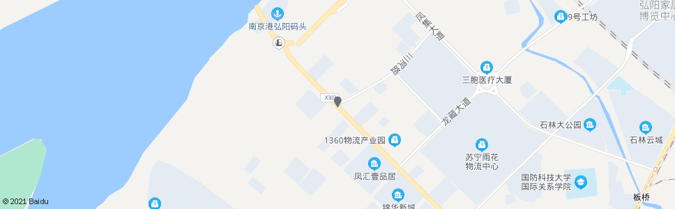 南京三鸿路_公交站地图_南京公交_妙搜公交查询2025