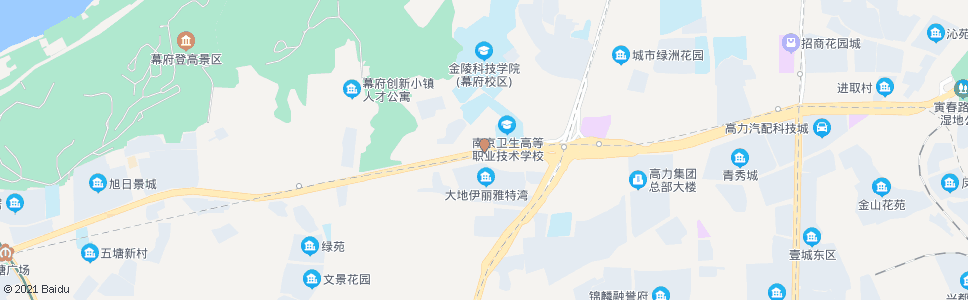 南京晓庄村_公交站地图_南京公交_妙搜公交查询2025