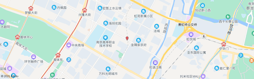 南京四松庵东_公交站地图_南京公交_妙搜公交查询2025