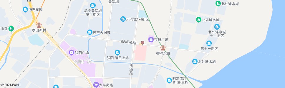 南京柳洲东路南浦路_公交站地图_南京公交_妙搜公交查询2025