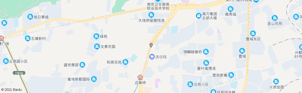 南京南砖新村_公交站地图_南京公交_妙搜公交查询2025