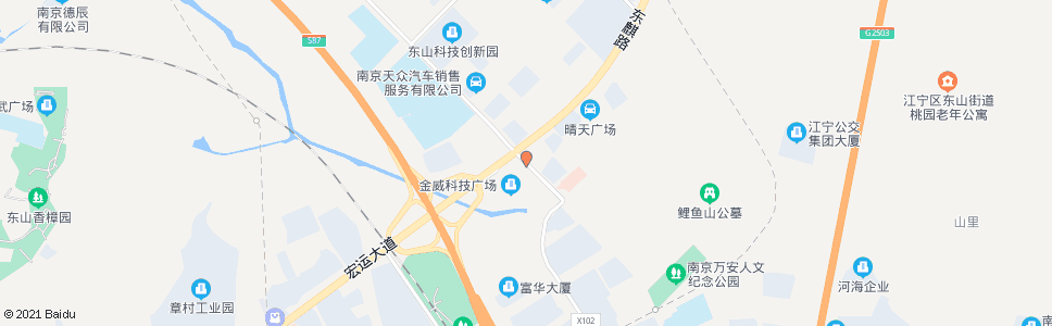 南京上高路市井_公交站地图_南京公交_妙搜公交查询2025