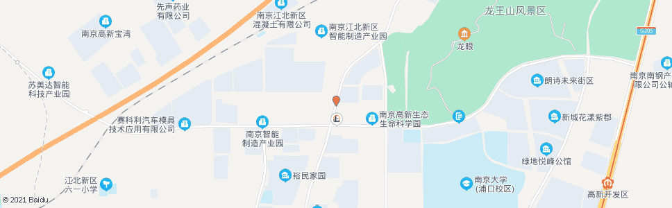 南京永锦路龙山南路_公交站地图_南京公交_妙搜公交查询2025