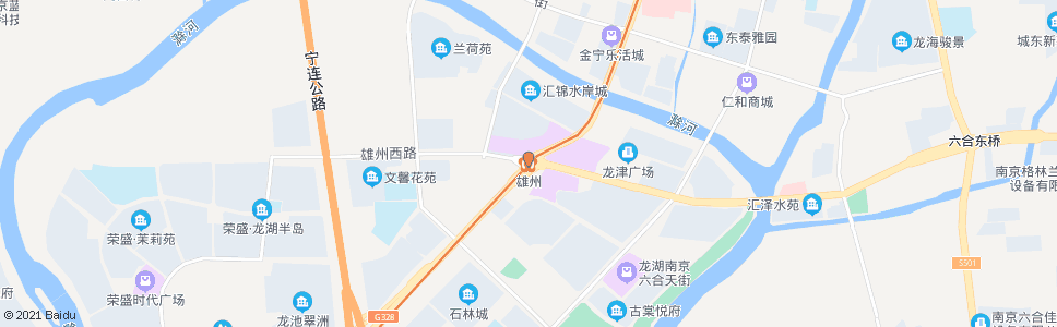 南京雄州街道_公交站地图_南京公交_妙搜公交查询2025