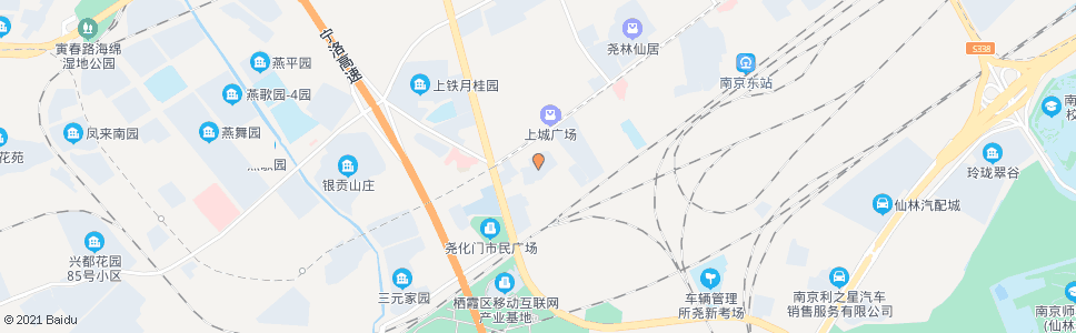 南京尧佳路尧化新村_公交站地图_南京公交_妙搜公交查询2025