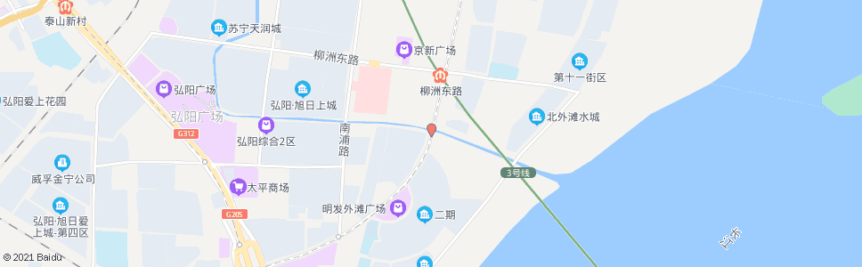 南京江山路明江路_公交站地图_南京公交_妙搜公交查询2025