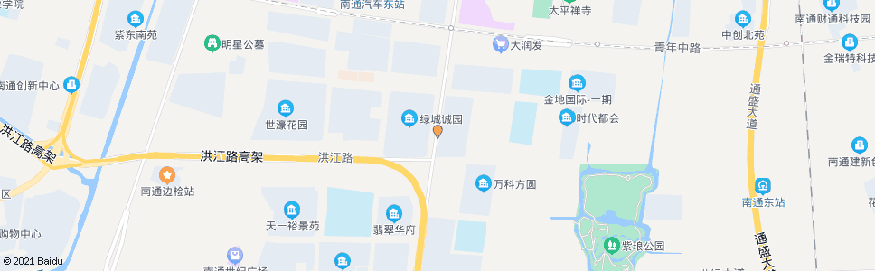 南通通富路洪江东路口_公交站地图_南通公交_妙搜公交查询2025