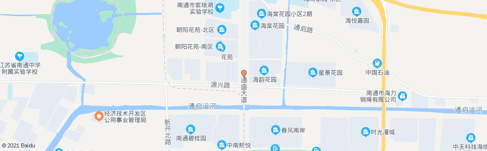 南通通盛大道源兴路口_公交站地图_南通公交_妙搜公交查询2025