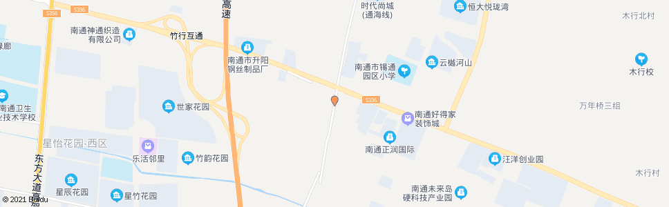 南通张江路S336南_公交站地图_南通公交_妙搜公交查询2024