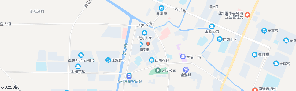 南通通掘路交通路口_公交站地图_南通公交_妙搜公交查询2025