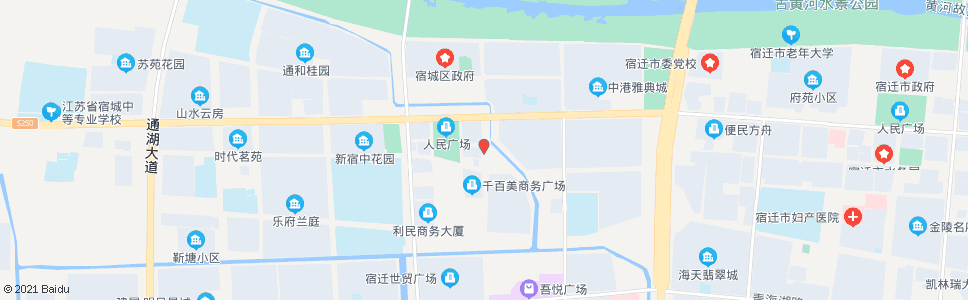 宿迁宿城区公安局_公交站地图_宿迁公交_妙搜公交查询2024