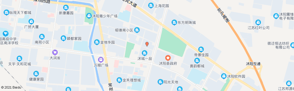 宿迁自来水公司_公交站地图_宿迁公交_妙搜公交查询2024