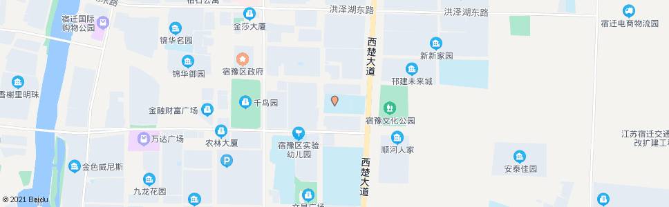 宿迁宿豫区实验小学_公交站地图_宿迁公交_妙搜公交查询2024