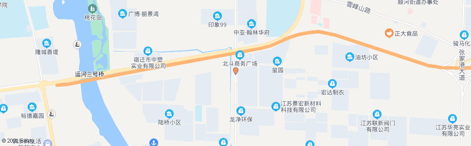 宿迁长江润发集团_公交站地图_宿迁公交_妙搜公交查询2024