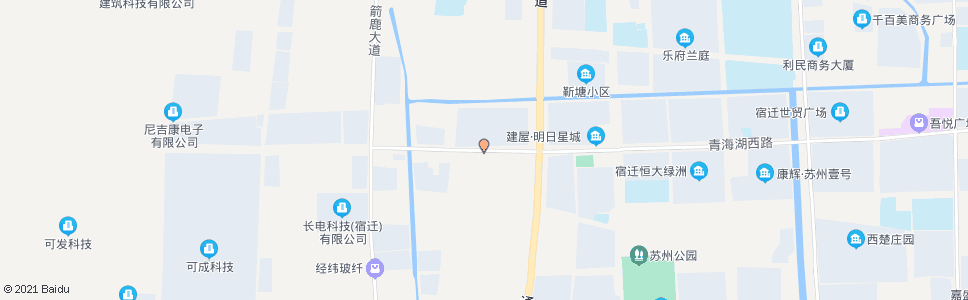 宿迁苏宿园区管委会_公交站地图_宿迁公交_妙搜公交查询2024