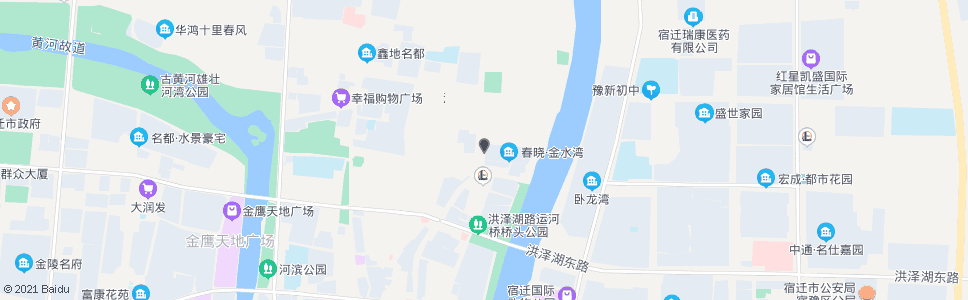 宿迁北郊医院_公交站地图_宿迁公交_妙搜公交查询2024