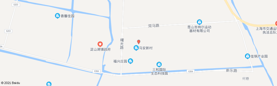 苏州马安新村_公交站地图_苏州公交_妙搜公交查询2024