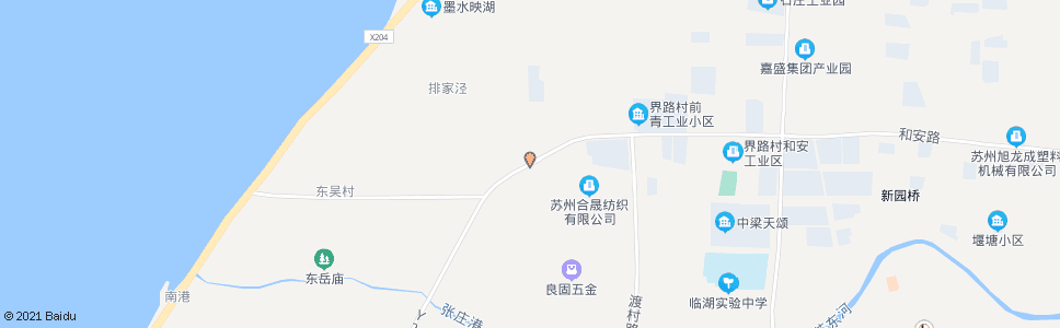 苏州界路村青年河桥_公交站地图_苏州公交_妙搜公交查询2024