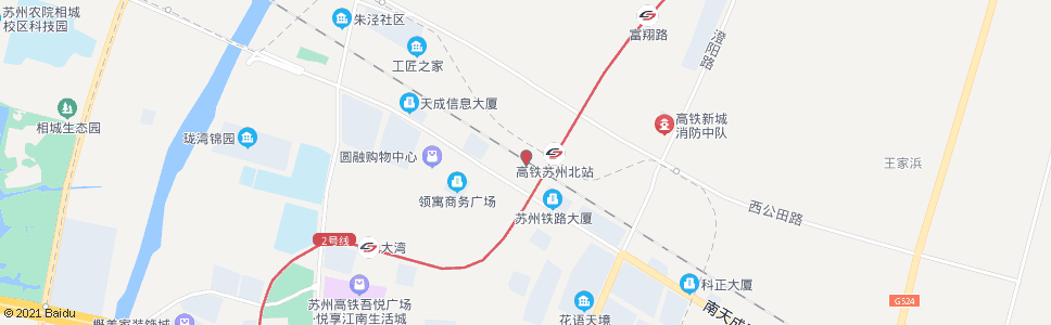 苏州澄星街华元路北_公交站地图_苏州公交_妙搜公交查询2024