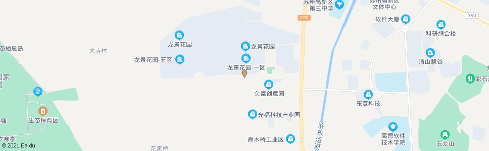 苏州龙景花园南区东_公交站地图_苏州公交_妙搜公交查询2024