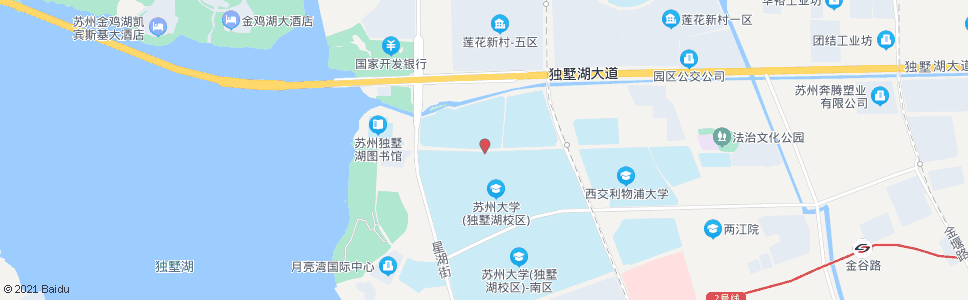 苏州中科大苏大独墅湖校区_公交站地图_苏州公交_妙搜公交查询2025