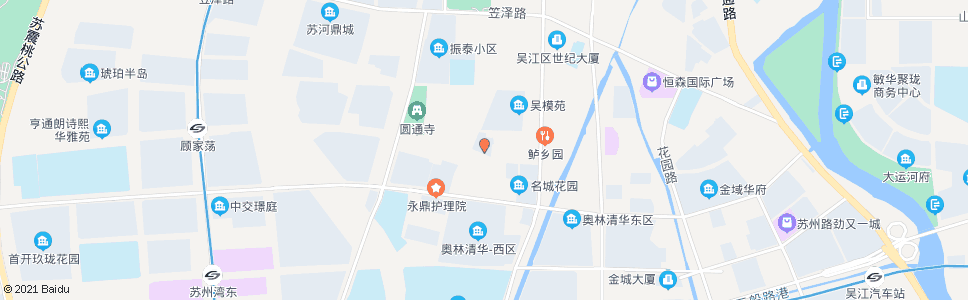 苏州体育路农贸市场_公交站地图_苏州公交_妙搜公交查询2024