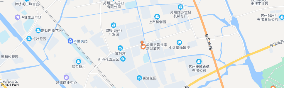 苏州浒杨路安杨路西_公交站地图_苏州公交_妙搜公交查询2025