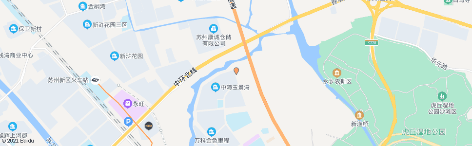 苏州虎殿路藕前路北_公交站地图_苏州公交_妙搜公交查询2024