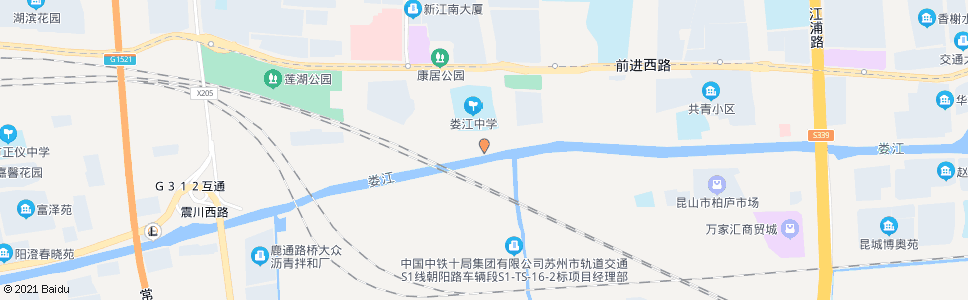 苏州市档案馆(联通公司)_公交站地图_苏州公交_妙搜公交查询2025