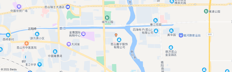 苏州黑龙江路九华路_公交站地图_苏州公交_妙搜公交查询2024