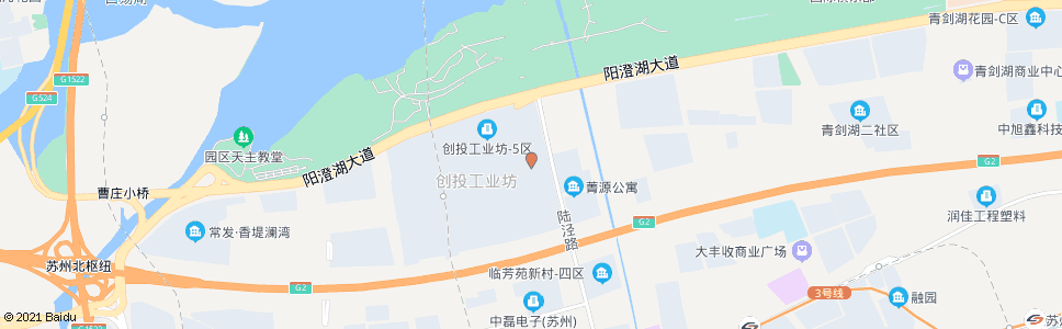 苏州扬泰路跨阳路西_公交站地图_苏州公交_妙搜公交查询2024