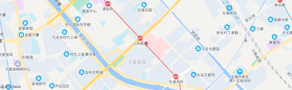 无锡疾控中心(人民医院儿童医院)_公交站地图_无锡公交_妙搜公交查询2024