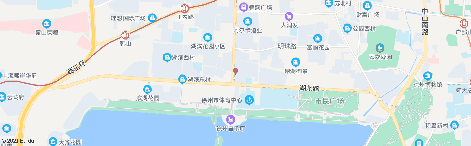 徐州纺南小区西门_公交站地图_徐州公交_妙搜公交查询2024