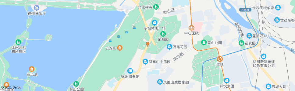 徐州彭园西门_公交站地图_徐州公交_妙搜公交查询2024