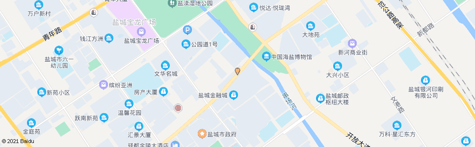 盐城戴庄路世纪大道口_公交站地图_盐城公交_妙搜公交查询2024