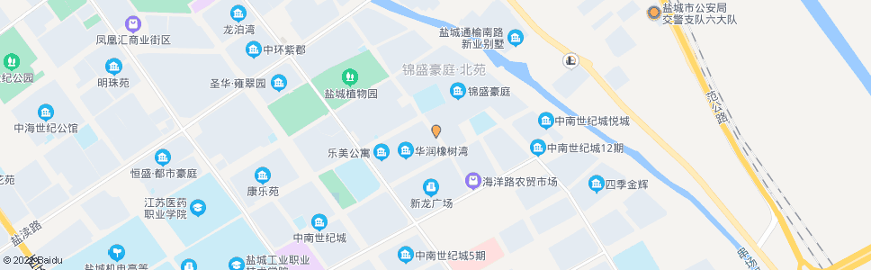 盐城海阔路戴庄路口_公交站地图_盐城公交_妙搜公交查询2024