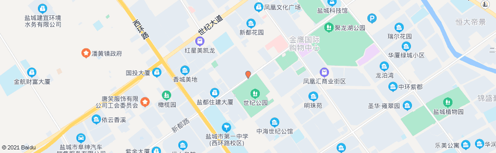 盐城新都路_公交站地图_盐城公交_妙搜公交查询2025