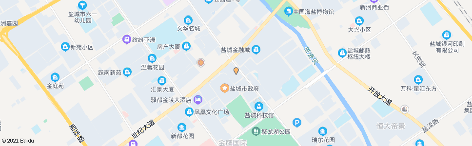 盐城市总工会_公交站地图_盐城公交_妙搜公交查询2025