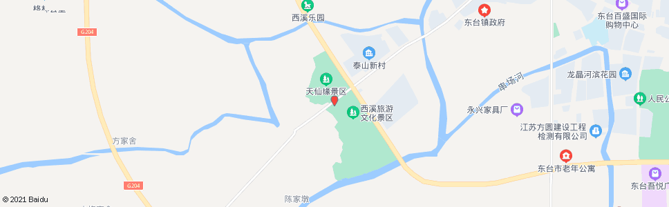 盐城泰山寺_公交站地图_盐城公交_妙搜公交查询2024